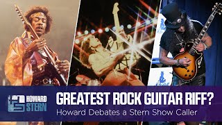 What Is the Greatest Guitar Rock Riff of All Time?