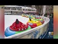 bumper cars on ice back at bryant park