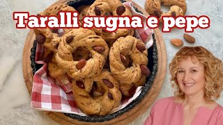 Finiranno subito e tutti ti chiederanno la ricetta - TARALLI sugna e pepe