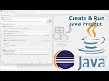 How to create and run Java Project in Eclipse IDE