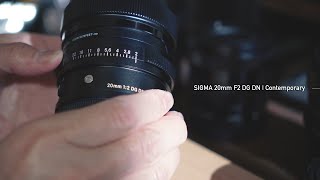 【先行レビュー】SIGMA 20mm F2 DG DN | Contemporary