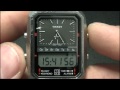 How to synchronize Analog and LCD time on Tissot TS-X5 Watch