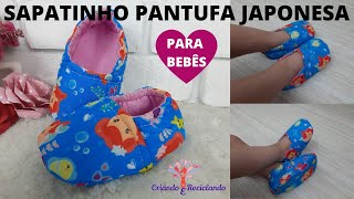 FATURE MUITO COM SAPATINHO PANTUFA JAPONESA PARA BEBÊS | VENDA MUITO