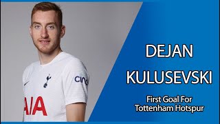 Kulusevski First Goal For Spurs Moment