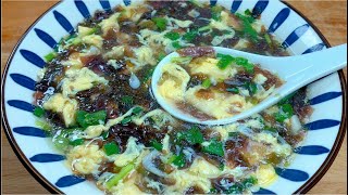 Seaweed Egg Soup Chinese  food Recipes