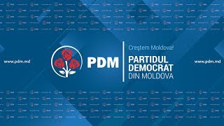 Conferinta 31.04.2018  Partidul Democrat din Moldova