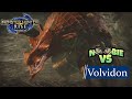 How To Hunt Volvidon With Noobie MH: Rise PC (armor showcase)