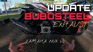 YAMAHA NVX PAKAI EKZOS BUBOSTEEL 28MM!! APA KOMEN AKU??