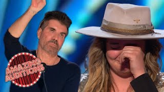 Simon Cowell STOPS This Contestant Mid Audition... She's A Second Song Sensation!