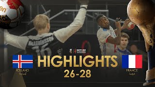 Highlights: Iceland - France | Main Round | 27th IHF Men's Handball World Championship | Egypt2021