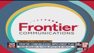 Frontier Communications issues apology to those affected by swith