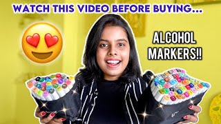 Watch this video before buying ALCOHOL MARKERS😱