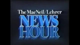 PBS The MacNeil/Lehrer Newshour - January 28, 1986 - Space Shuttle Challenger Explosion