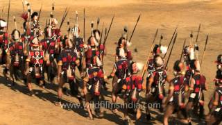 Cultural dance performed by Sangtam tribe in Nagaland