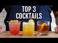 3 Greatest Cocktail Recipes (of all time!)