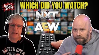 AEW Dynamite & WWE NXT Go Head-To-Head | Busted Open