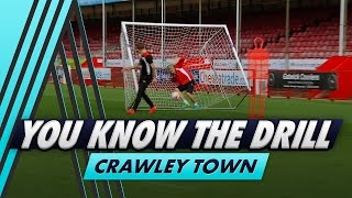 Bullard falls into the net! 😂 | You Know The Drill - Crawley Town with Jimmy Smith