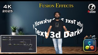 Text surrounding the object effect using davinci resolve fusion . Malayalam bsic tutorials