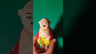 DIY Chettiyar Bommai | Clay Sculpting | Golu doll making #art