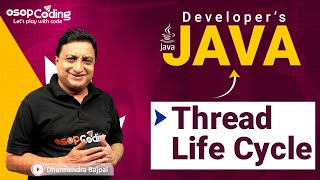 Thread Life Cycle in Java | Multithreading | Thread States | Java for Developers | #Java #Lec75