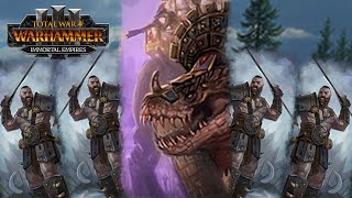 Brutal Synergy - Norsca vs Lizardmen // Total War: WARHAMMER 3