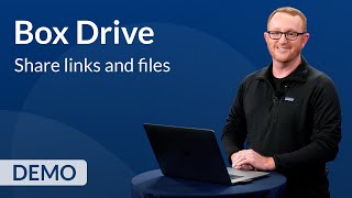 Learn to share links and files in Box Drive