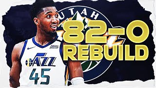 UTAH JAZZ 82-0 REBUILD! (NBA 2K21)