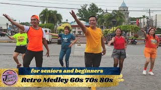 RETRO MEDLEY 60's 70's 80's | Zumba Dance Fitness | Jhong Canlas Tv