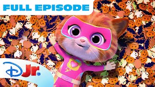 SuperKitties Halloween Full Episode! | Super Spooky House / Pumpkin Ball 🎃👻 | @disneyjr