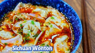 Sichuan Red Oil Wontons (Chao Shou) | Silky, Tingly, and Addictive! The Secret Red Oil Recipe