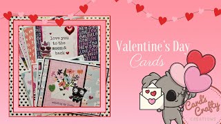 Valentine's Day Cards 2025 Simple Stories Happy Hearts