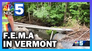 FEMA tours Stowe flood damage as Vermont awaits potential federal help