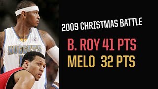 Throwback: Brandon Roy and Melo Battle On Christmas