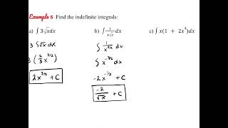 The Indefinite Integral and Net Change Theorem