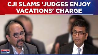 CJI Chandrachud Exclusive: Watch His Take On Court Vacation, Judges' Workload \u0026 More | Times Now