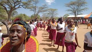 MASOL DANCE DURING FUNDRAISING OF REFORMED WORRIES GUEST HON LONYANGAPUO GOVERNOR WEST POKOT