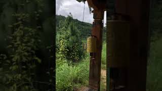 Temple in Punhaka, Bhutan with Most beautiful Himalayas View