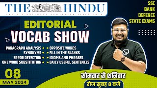 The Hindu Editorial | 8 May 2024 | The Hindu Analysis | The Hindu Vocab | Bhragu Sir Vocab