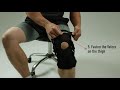 Zamst ZK-X Knee Brace | Application Tutorial