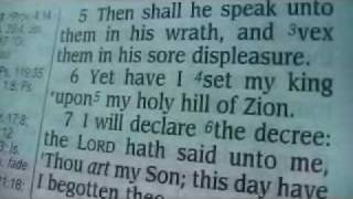 Psalm 2 King James Holy Bible