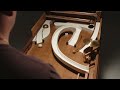 homemade wooden mechanical pinball machine