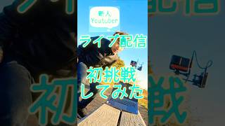 新人Youtuberが初めてのライブ配信に挑戦するよ#shorts#新人歌い手