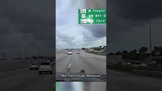 High Speed Chase of Miami Smuggler Involving Illegal Substances ! #viralvideo #dashcam #cops