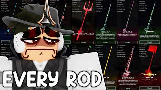 I Used EVERY ROD in Fisch (Roblox Fisch)