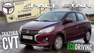 2021 Mitsubishi Space Star 1.2 CVT | Ile NAJMNIEJ spali w mieście?