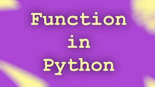 Function in Python - Jit Code (Hindi)