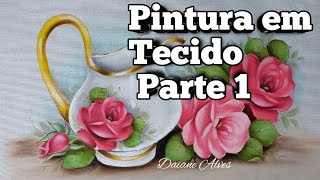 Pintura em tecido Risco da Apostila  vol.4 (Daiane Alves )#pintura#arte#daianealves#