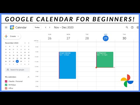 HOW TO USE GOOGLE CALENDAR FOR BEGINNERS Google Calendar Basics