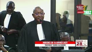 Le face-à-face le plus tendu entre le témoin YOUSSOUF JOLI et l'avocat de la défense Maître BEA