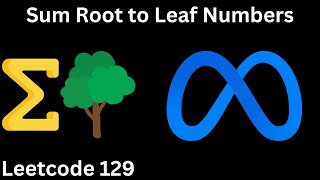 SUM ROOT TO LEAF NUMBERS | LEETCODE 129 | PYTHON DFS SOLUTION